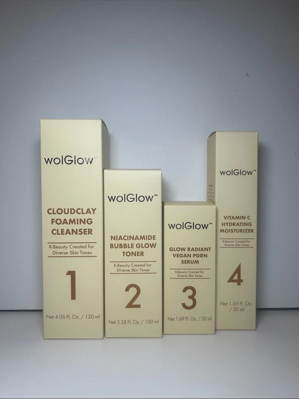 Skincare Set - Cream Glow Radiant Serum & Hydrating Moisturizer (Cream)